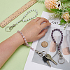 3Pcs Cat Eye Bead Keychains KEYC-FG00006-3
