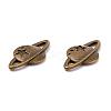 Zinc Alloy Cabochon Enamel Settings PALLOY-WH0036-26AB-1-3