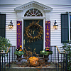 Halloween Hanging Polyester Sign for Home Office Front Door Porch Welcome Decorations HJEW-WH0011-20D-5