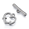 304 Stainless Steel Toggle Clasps STAS-N092-184-3