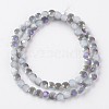 Electroplate Glass Bead Strands EGLA-J137-6mm-B-HR04-2