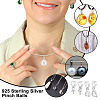 925 Sterling Silver Snap on Bails FIND-PH0021-79A-6