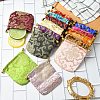 14Pcs 14 Colors Chinese Style Silk Brocade Jewelry Packing Pouches PAAG-YW0001-01-5