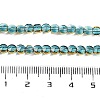 Electroplate Glass Beads Strands EGLA-C005-03J-4