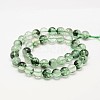 Dyed Round Natural Crackle Quartz Beads Strands G-K084-8mm-04A-2