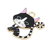 Alloy Enamel Pendants FIND-Z070-06G-05-2