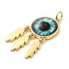 Real 18K Gold Plated Brass Pendants KK-A198-02G-03-2