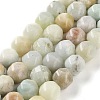 Natural Flower Amazonite Beads Strands G-NH0021-A01-02-1