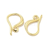 Brass Earring Hooks KK-L075-008LG-2