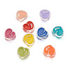 Craftdady 90Pcs 9 Colors Transparent Enamel Acrylic Beads TACR-CD0001-06-9