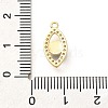 Brass Micro Pave Cubic Zirconia Pendants KK-U048-04G-01-3