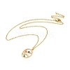 Colorful Cubic Zirconia Constellation Pendant Necklace NJEW-H166-01B-1