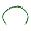 3MM Adjustable Round Nylon Braided Cord Bracelet Making FB-CBAA152-04G-29-1