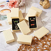 Rectangle Cardboard Paper Jewelry Box CON-TAC0015-01B-17