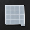 DIY Mosaic Effect Square Cup Mat Silicone Molds DIY-A034-24-4