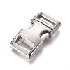 Alloy Adjustable Quick Side Release Buckles LS-PALLOY-WH0067-65P-1