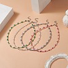 Glass Beaded Necklaces for Women NJEW-JN04265-7