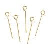 Brass Eye Pins KK-H502-02C-G-1