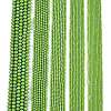 Electroplate Opaque Solid Color Glass Beads Strands LS-EGLA-A044-P1mm-L30-2