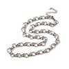 Non-Tarnish Handmade 304 Stainless Steel Necklaces NJEW-Q333-04P-1