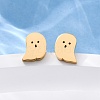 304 Stainless Steel Stud Earrings X-EJEW-P126-22-4