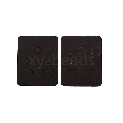 Paper Earring Display Cards CDIS-WH0021-027B-1