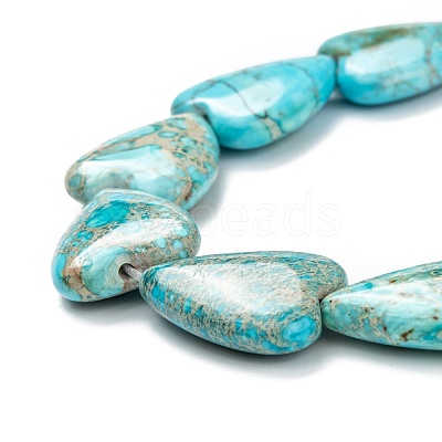 Natural Imperial Jasper Bead Strands G-C074-04F-1