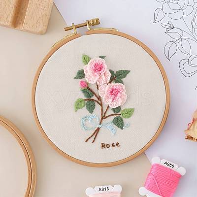 DIY Embroidered Making Kit DIY-F088-03-1