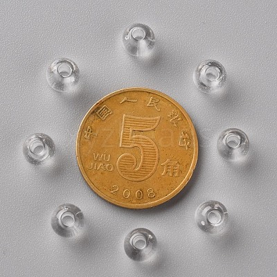 Transparent Acrylic Beads MACR-S370-A6mm-205-1