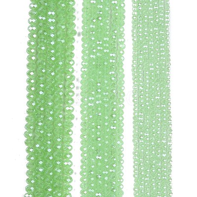 Electroplate Glass Beads Strands EGLA-A044-J6mm-A01-1