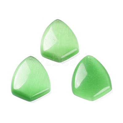 Cat Eye Pendants G-C034-07-1