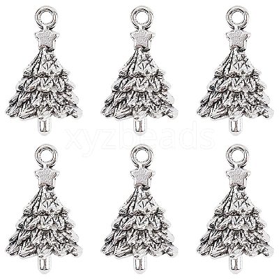 60Pcs Tibetan Style Alloy Pendants FIND-SC0004-74-1