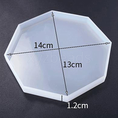 DIY Octagon Cup Mat Silicone Molds SIMO-PW0001-117A-01-1