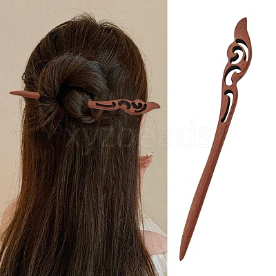 Swartizia Spp Wood Hair Sticks OHAR-Q276-16-1