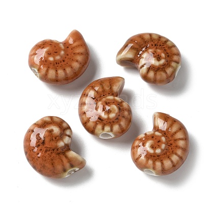Handmade Porcelain Beads X-PORC-L080-F19-1