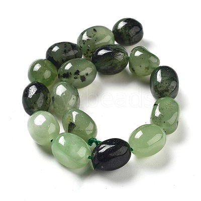 Natural Malaysia Jade Beads Strands G-P528-N03-01-1