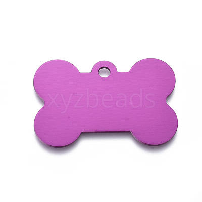 Pet Aluminium Pendants ALUM-I002-06H-1