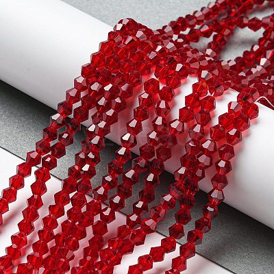 Transparent Glass Beads Strands EGLA-A039-T3mm-D-M-1