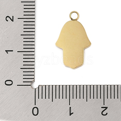 304 Stainless Steel Enamel Pendants STAS-P377-11G-C-1