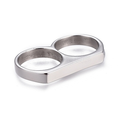 Tarnish Resistant 304 Stainless Steel Finger Rings RJEW-O032-13P-20mm-1