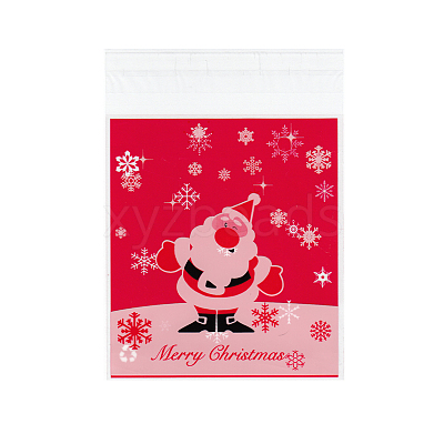 Rectangle OPP Cellophane Bags for Christmas OPC-I005-08A-1