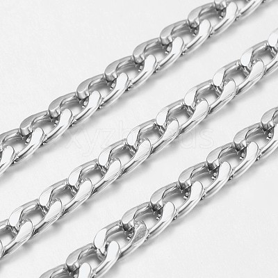Aluminium Twisted Chains Curb Chains X-CHA-K1631-7-1