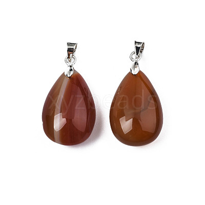 Natural Carnelian Pendants G-S243-26-1