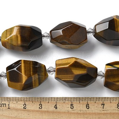 Natural Tiger Eye Beads Strands G-H095-A03-01-1