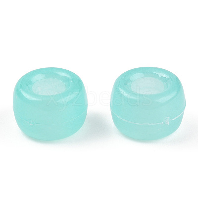 Transparent & Luminous Plastic Beads KY-T025-01-H03-1
