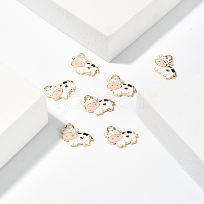 Alloy Enamel Pendants ENAM-S119-005A-1
