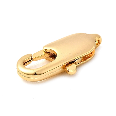 Brass Clasps KK-D407-19G-B-1