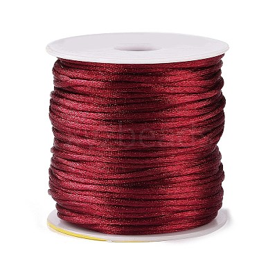 Nylon Satin Rattail Cords NWIR-R033-1.5mm-192-1