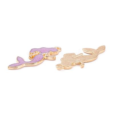 Alloy Enamel Pendants X-ENAM-N054-021D-1