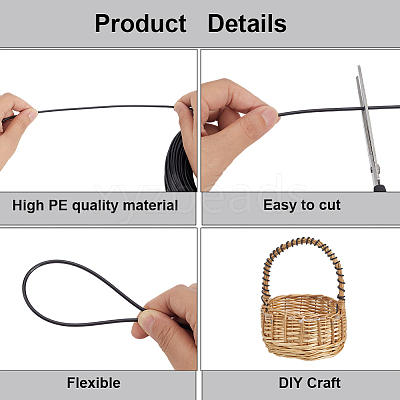 30M Plastic Imitation Cane Wire Cord OCOR-GF0005-39D-1